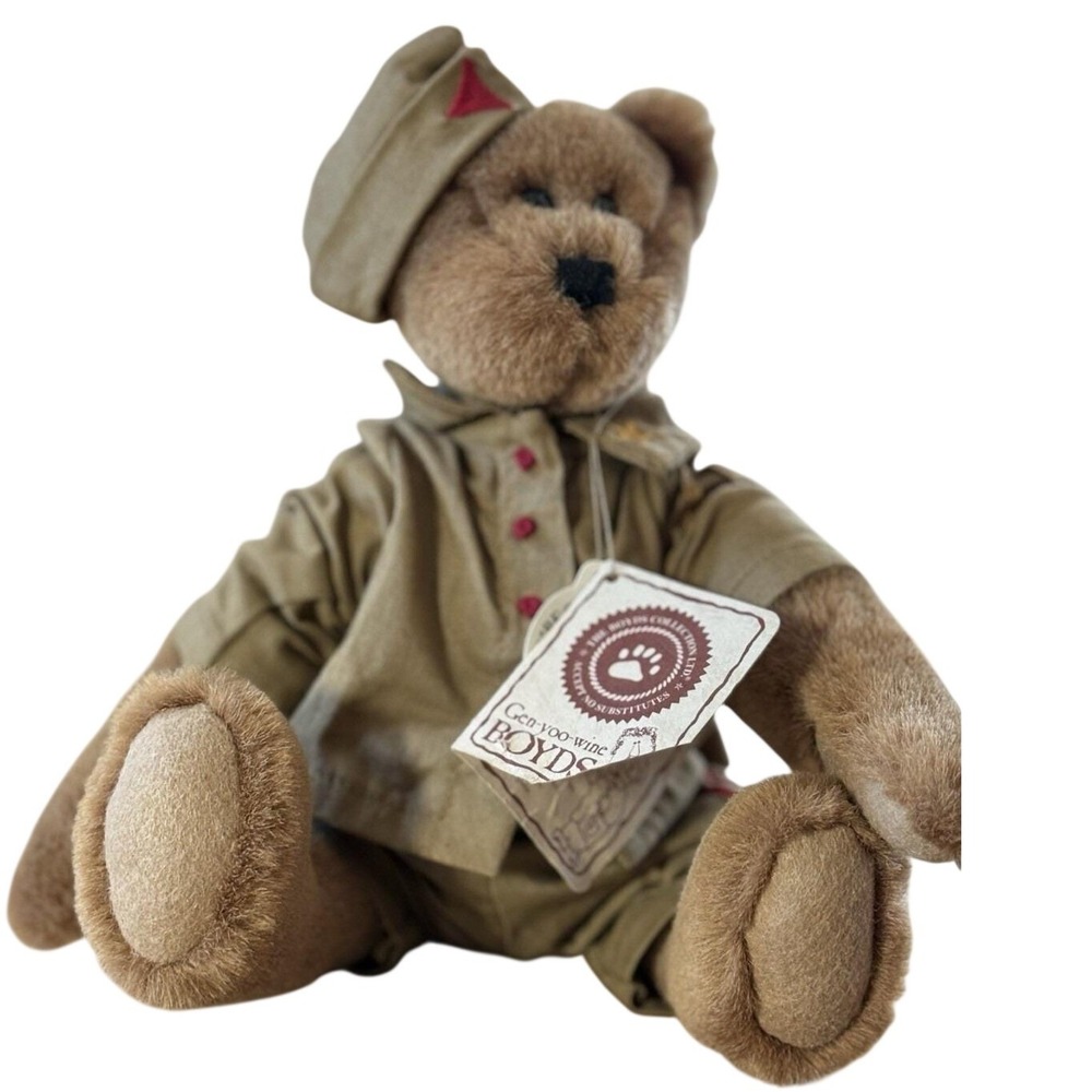 Boyds‎ Bears Patton Q. Jodibear Retired Artisan Series Jody Battaglia 9" Jointed